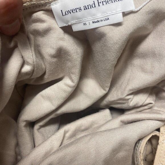 Lovers and Friends Erica Mini Dress In Might Rose Size XS NWT $128 MSRP (2-21) - Picture 4 of 4